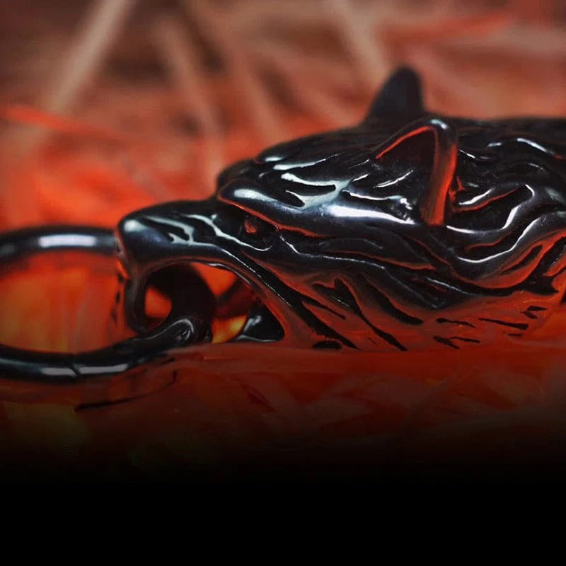 Viking Wolf Head Bracelet-🔥49%-Off🔥